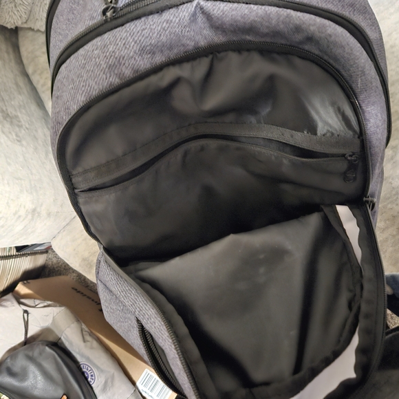 Adidas Charcoal and Black Backpack - Picture 3 of 5